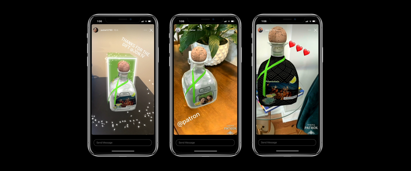 ROSE And Patrón Partner To Build The Spirit Industry’s First User-Generated AR Experience